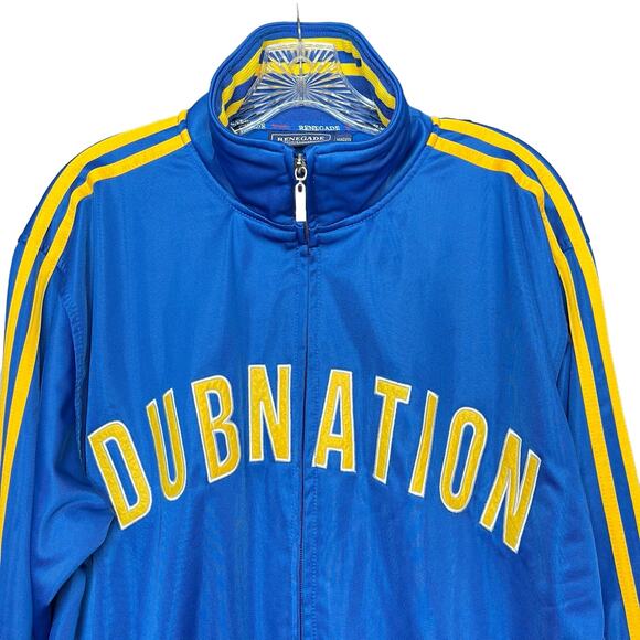Renegade Golden State Warriors Dub Nation Fan Jacket Size Large - Picture 2 of 9
